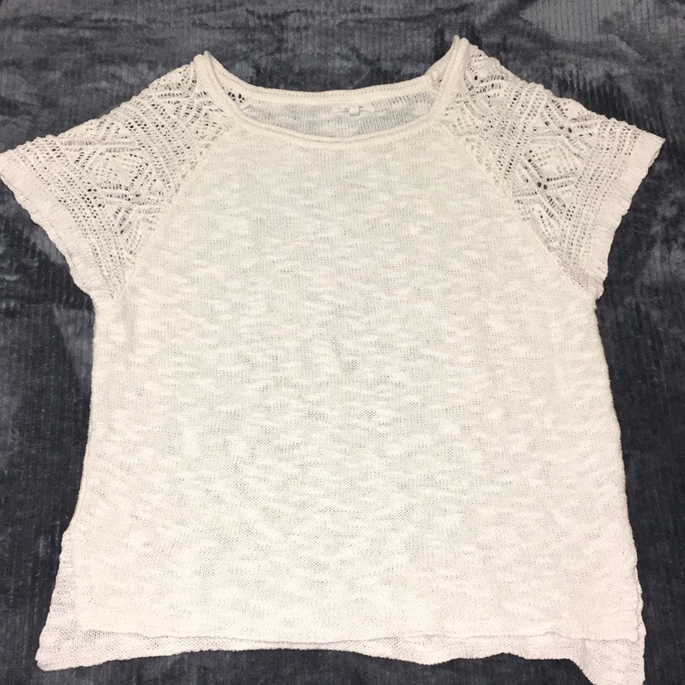 Maurice’s crochet shoulder detail summer top